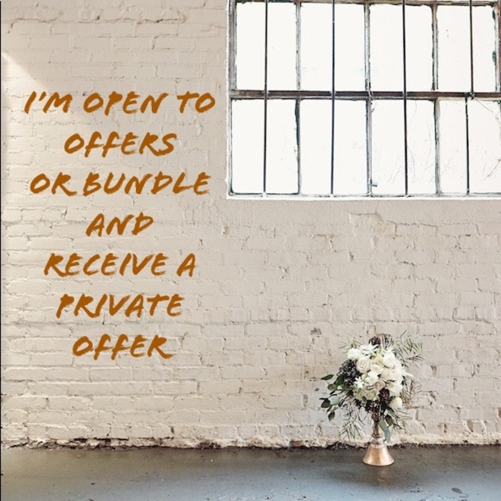 Open To Offers Or Bundle Your Likes
